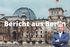 Kai Koeser vor dem Reichstag