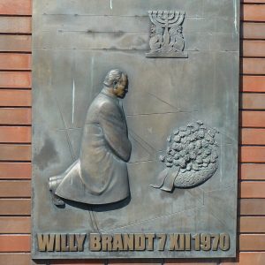 Gedenktafel in Warschau