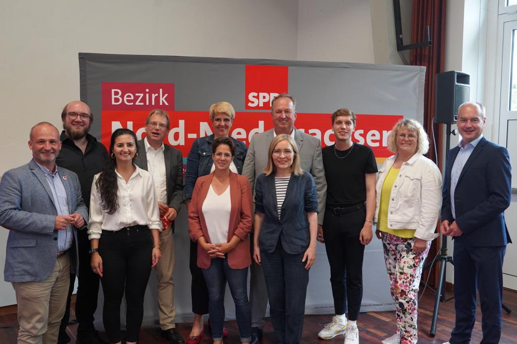 Vorstand der SPD Nord-Niedersachsen, 2023