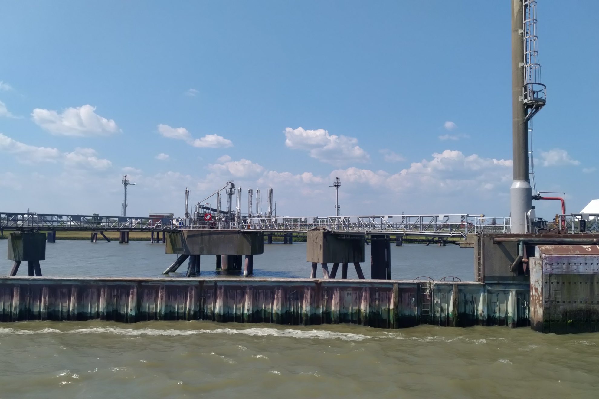 Hafenanlage in Stade