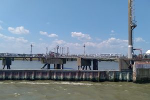 Hafenanlage in Stade